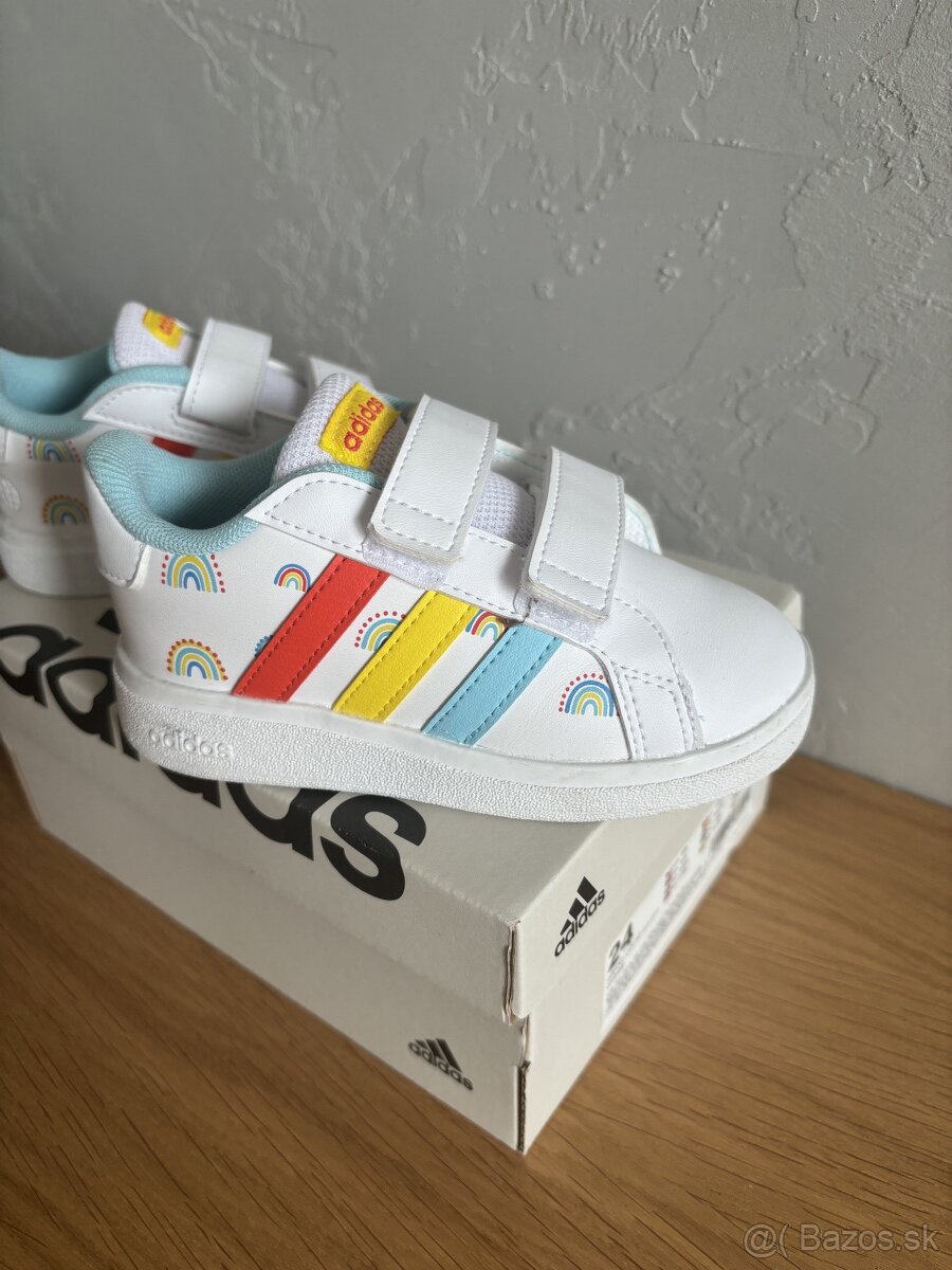 detské adidas tenisky veľkosť 24 - 5