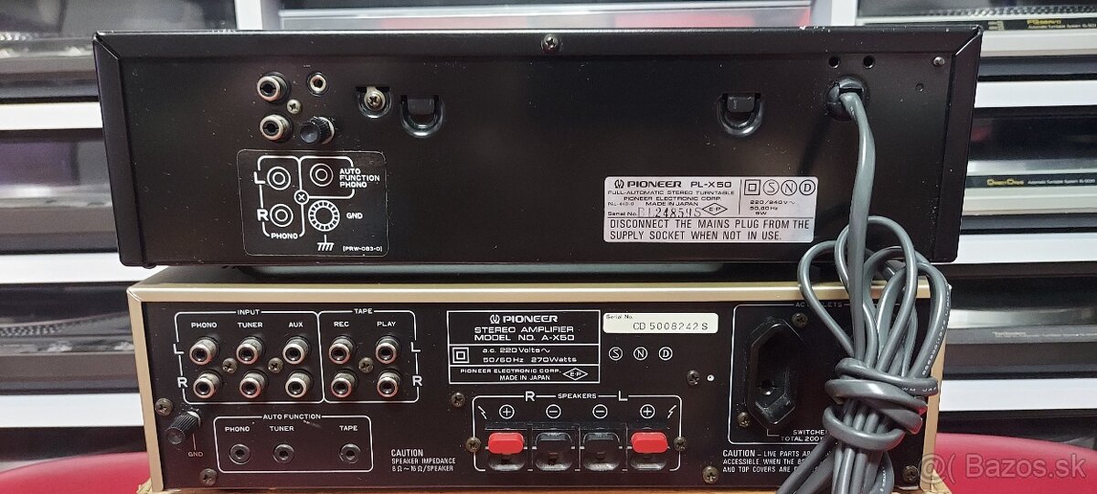 Pioneer PL-X50 + A-X50 - 5