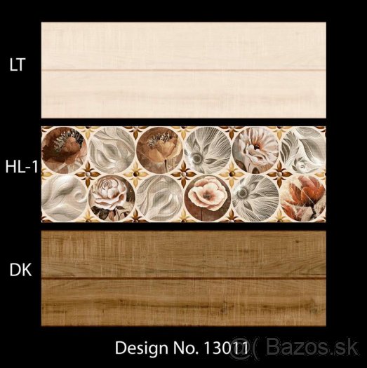 Predám moderné obkladačky 3D 750x250mm za polovičnú cenu - 5