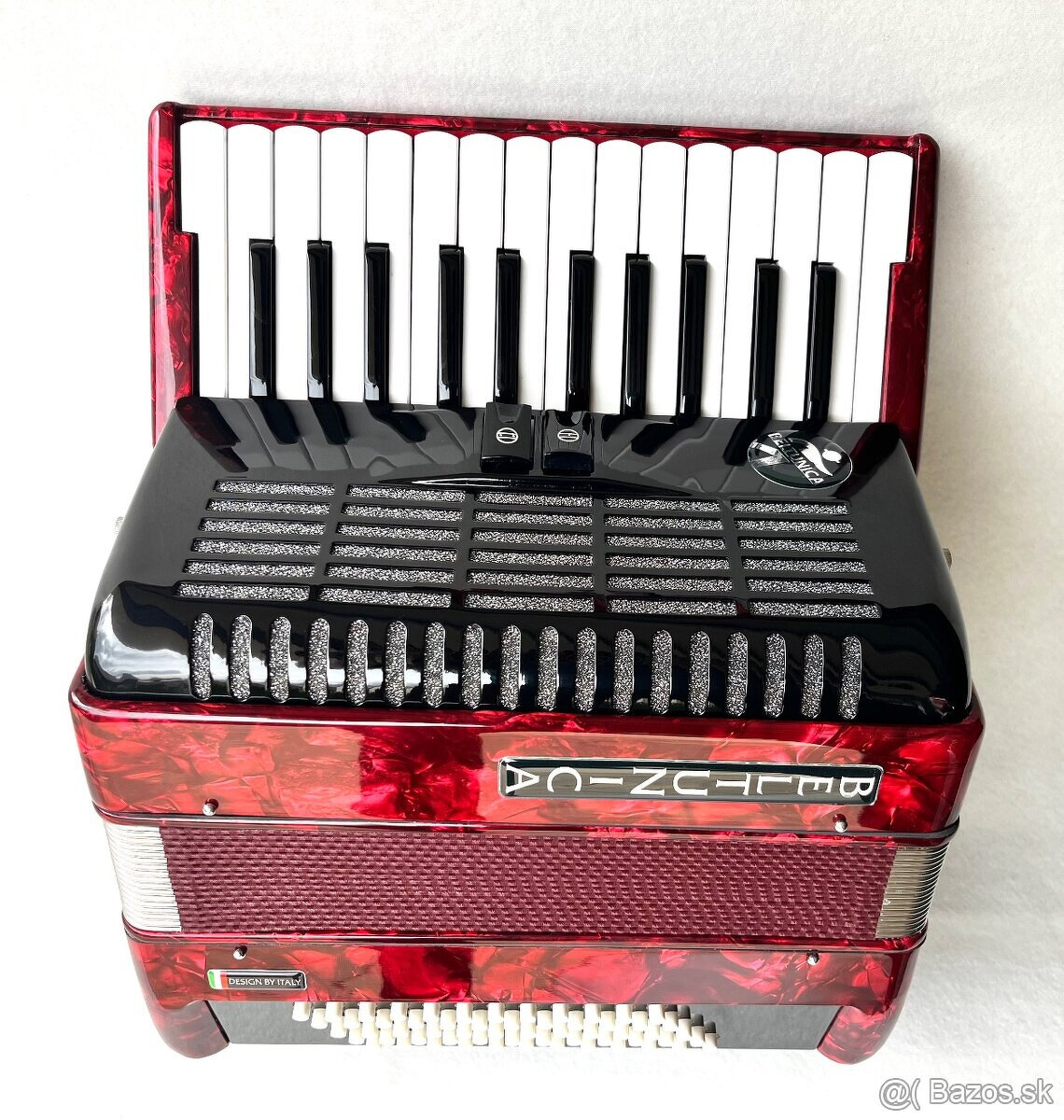 Predám nový akordeón BELTUNICA Vivaldi- De Luxe 60 basový- n - 5