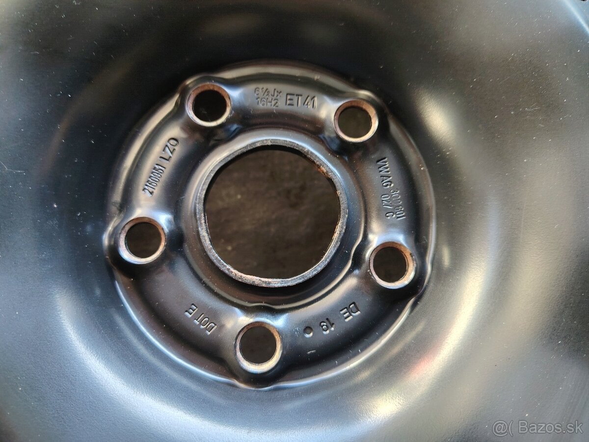 Zimná sada kolies Škoda Volkswagen R16 5x112 - 5