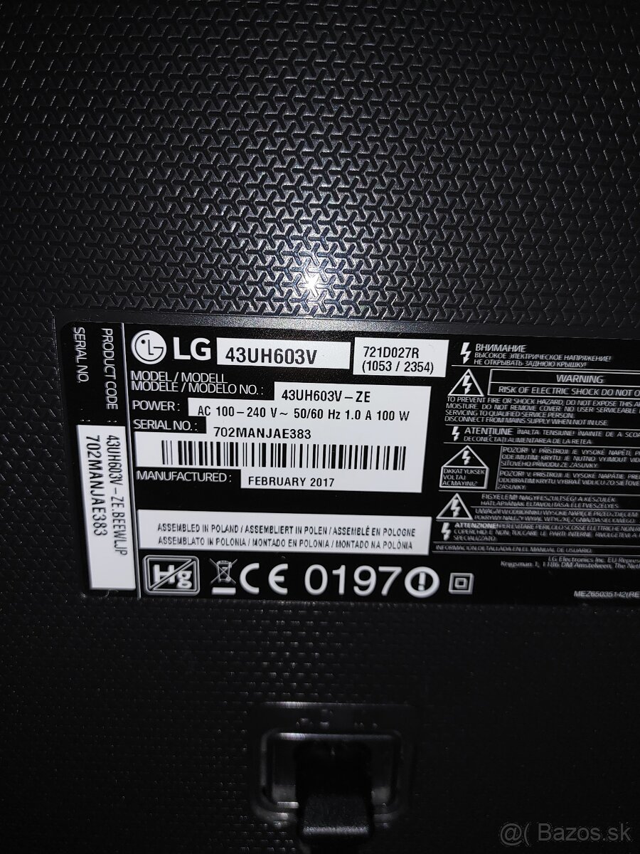 Televízor LG 108cm(43) - 5