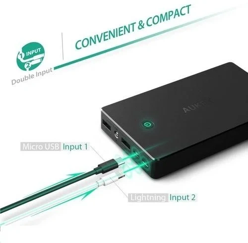 Skvelá Aukey PB-N36 3.4A Dual Turbo Recharge AiPower - 5