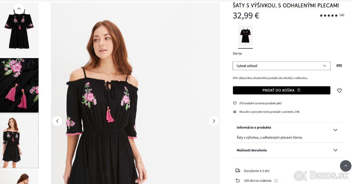 Letné šaty s výšivkou - 5