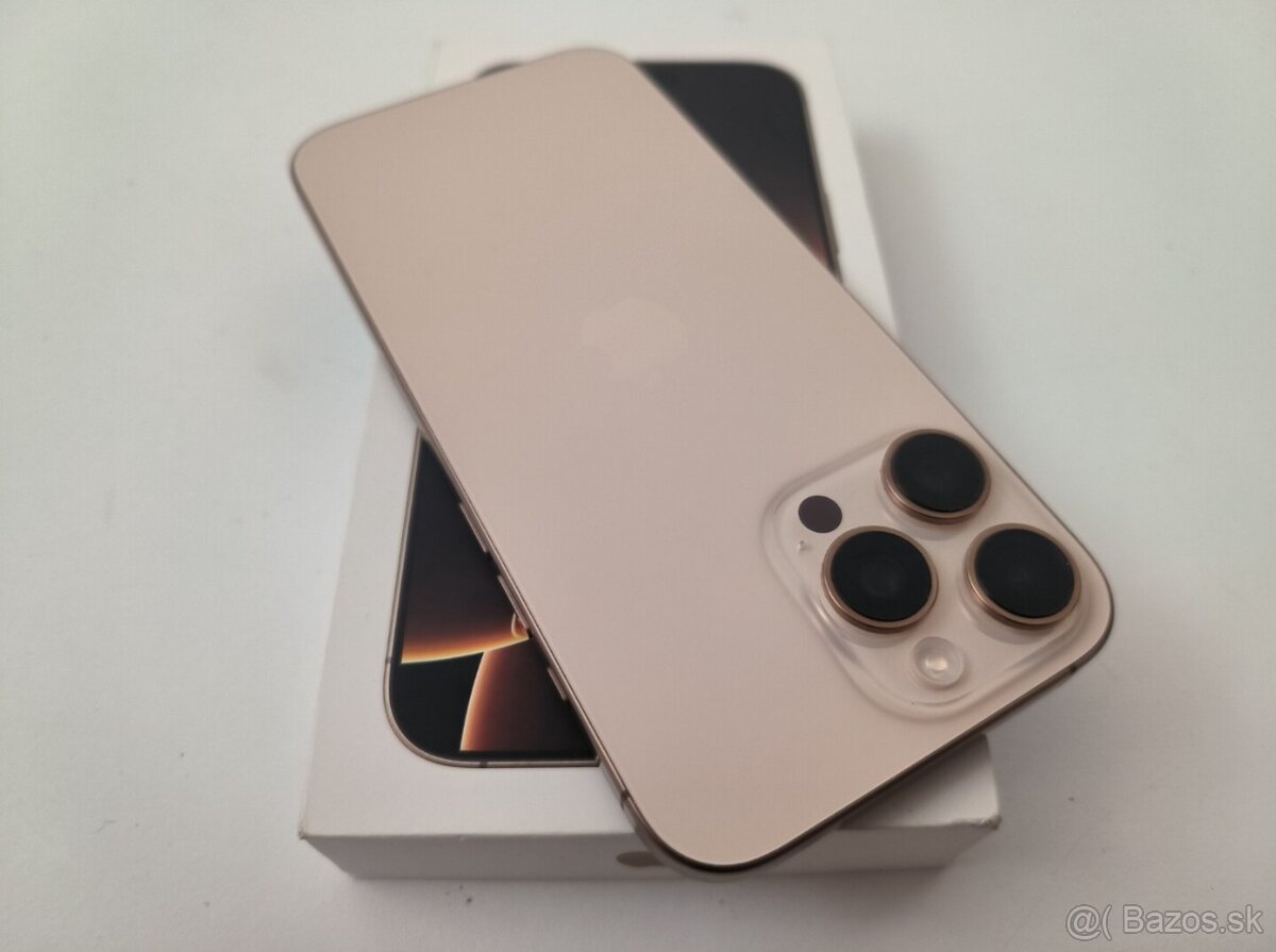 apple iphone 16 PRO MAX 256gb Desert Titanium / Batéria 91% - 5