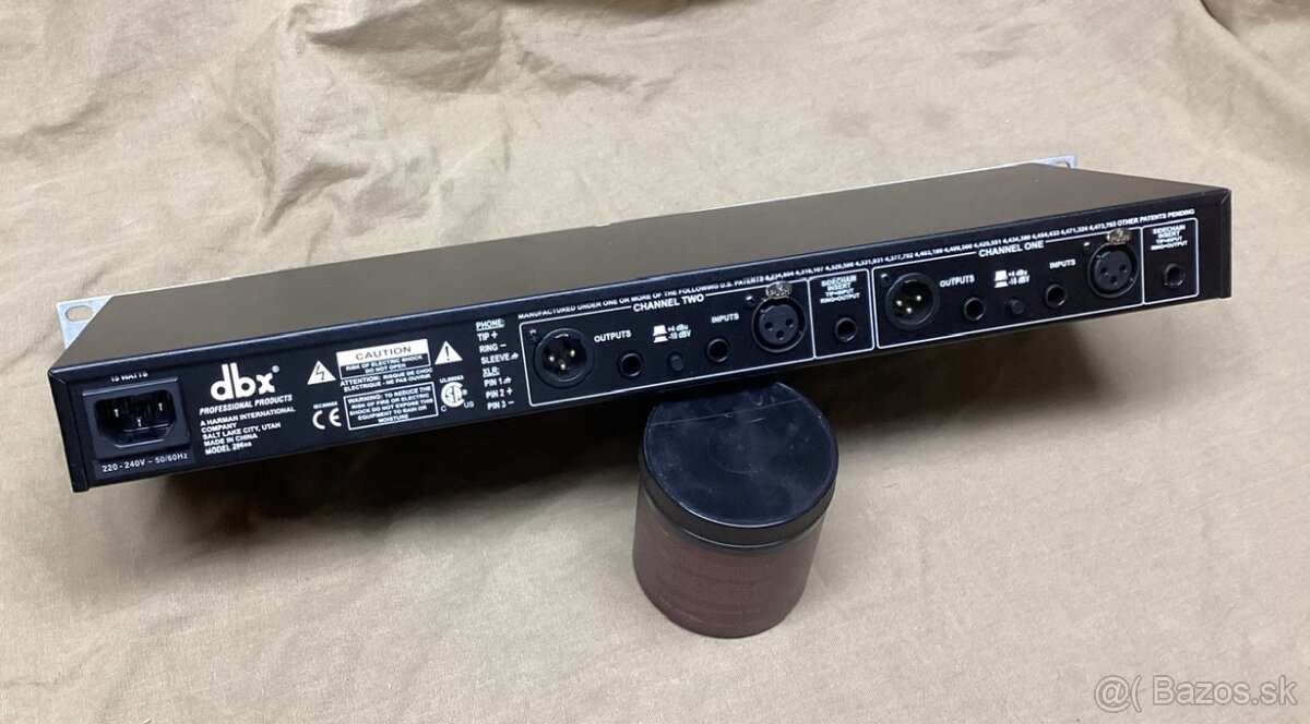 DBX 266XS dvojkanálový kompresor/gate - 5
