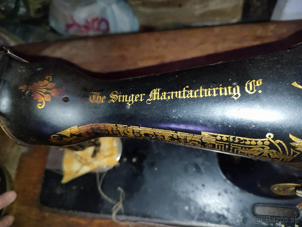 SINGER sijaci stroj / retro vintage - 5