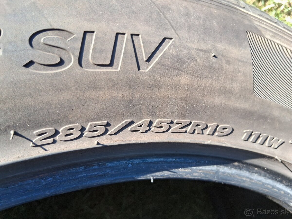 285/45 r19 letne pneumatiky - 5