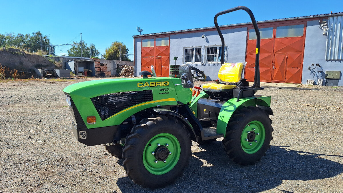 NOVÝ malotraktor CABRIO 26 LD Šálek Comfort - 5