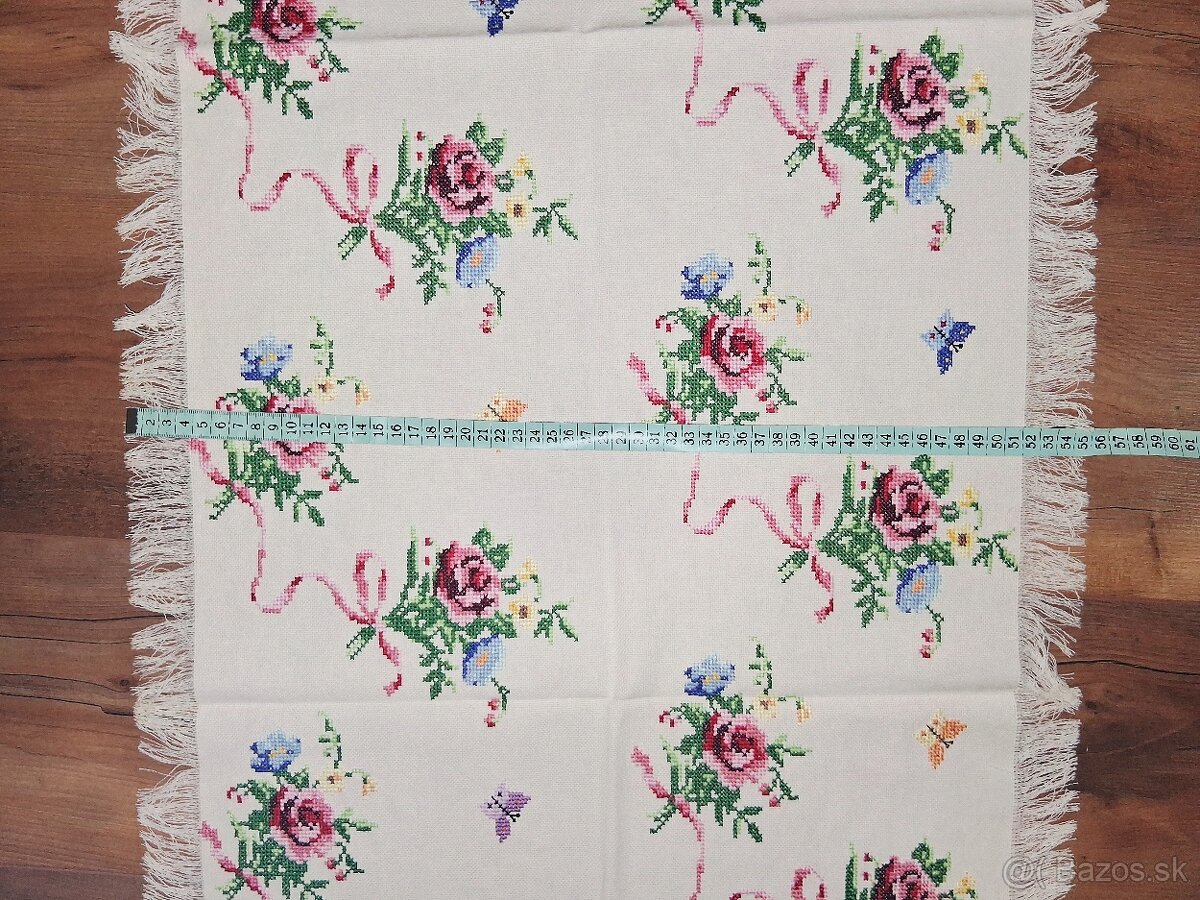 Ručne vyšívané obrusy -retro - 5