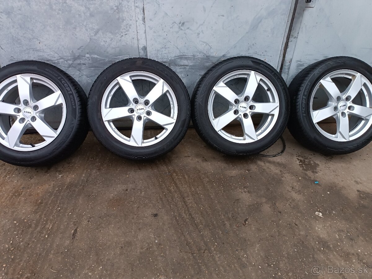 Predám alu kola 5x108 R17 RIAL Germany na Ford,Peugeot,Volvo - 5