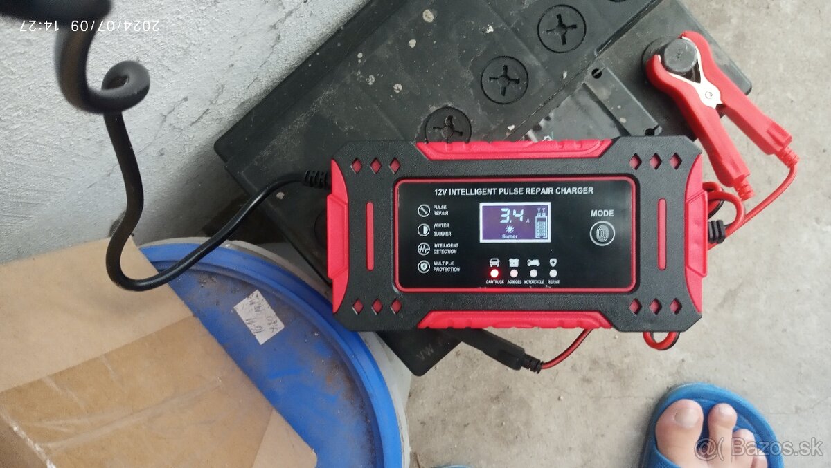 Na predaj inteligentná autonabíjačka 12V/6A - 5