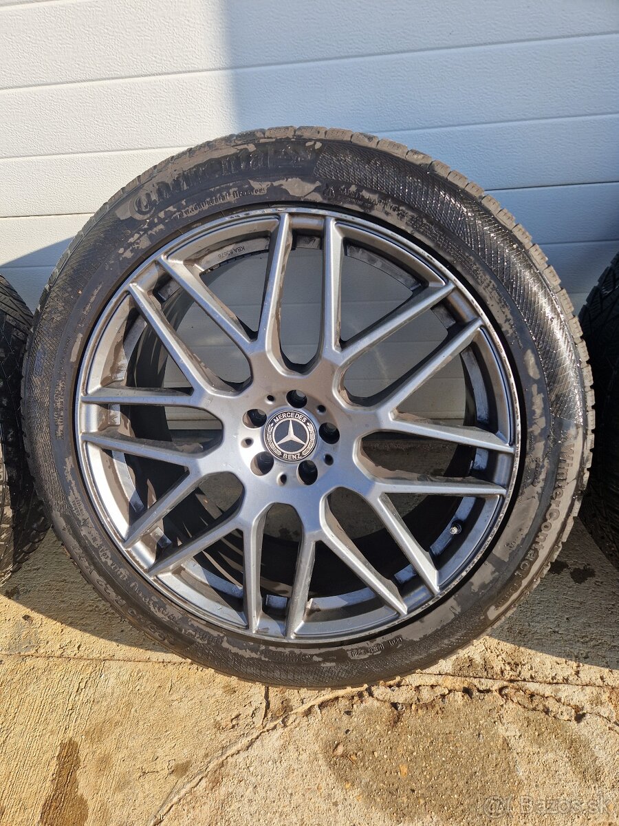 Sada 22" Mercedes disky + zimní pneu Continental WinterCont - 5