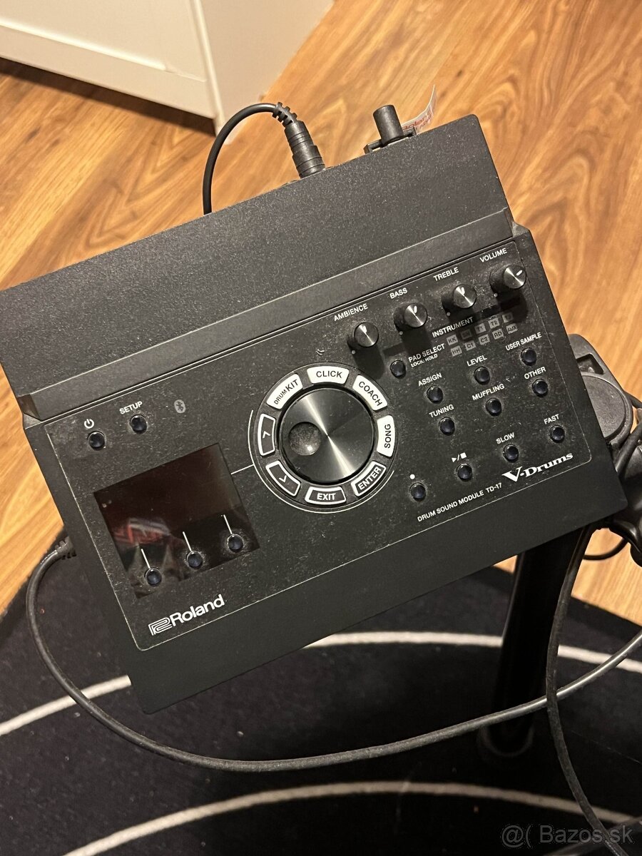 Elektronické bicie Roland TD-17KVX2 E-Drum + príslušenstvo - 5