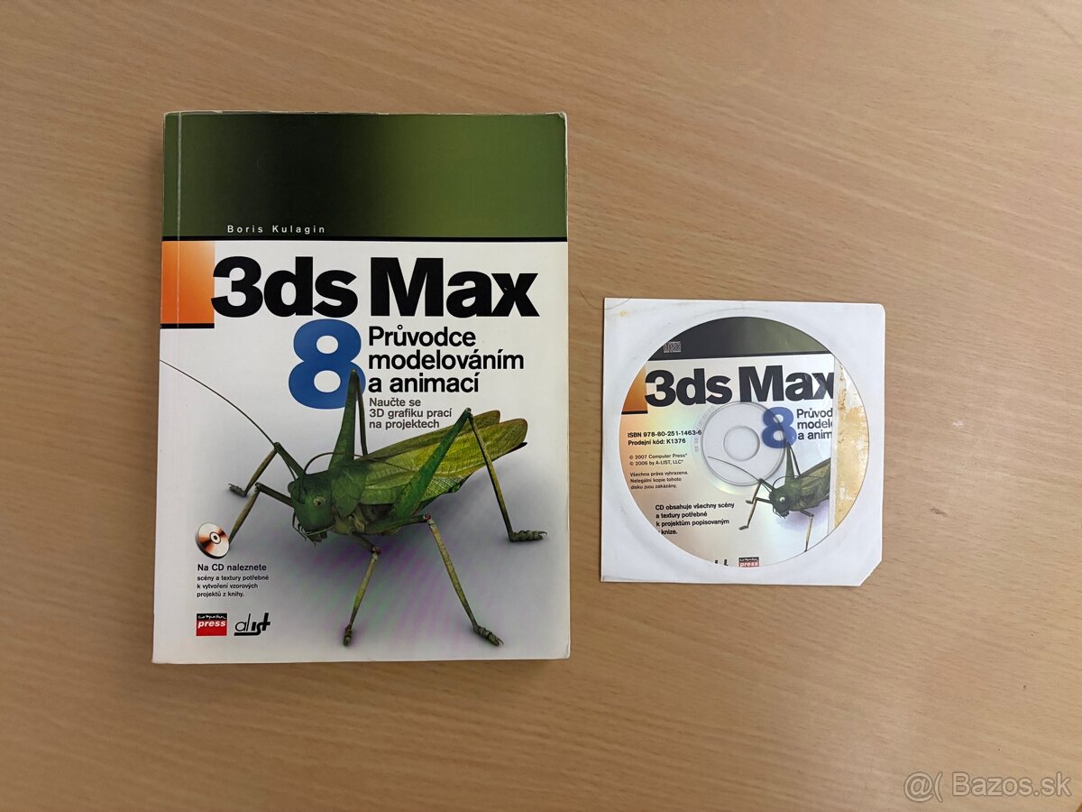Komplet knihy 3ds Max + BONUS 3D animácia (aj CD/DVD) - 5