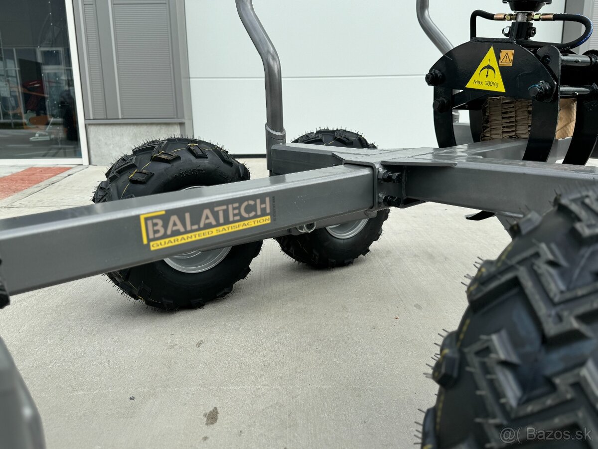 Vývozka - príves na drevo JANSEN HRW-30 3T - 5