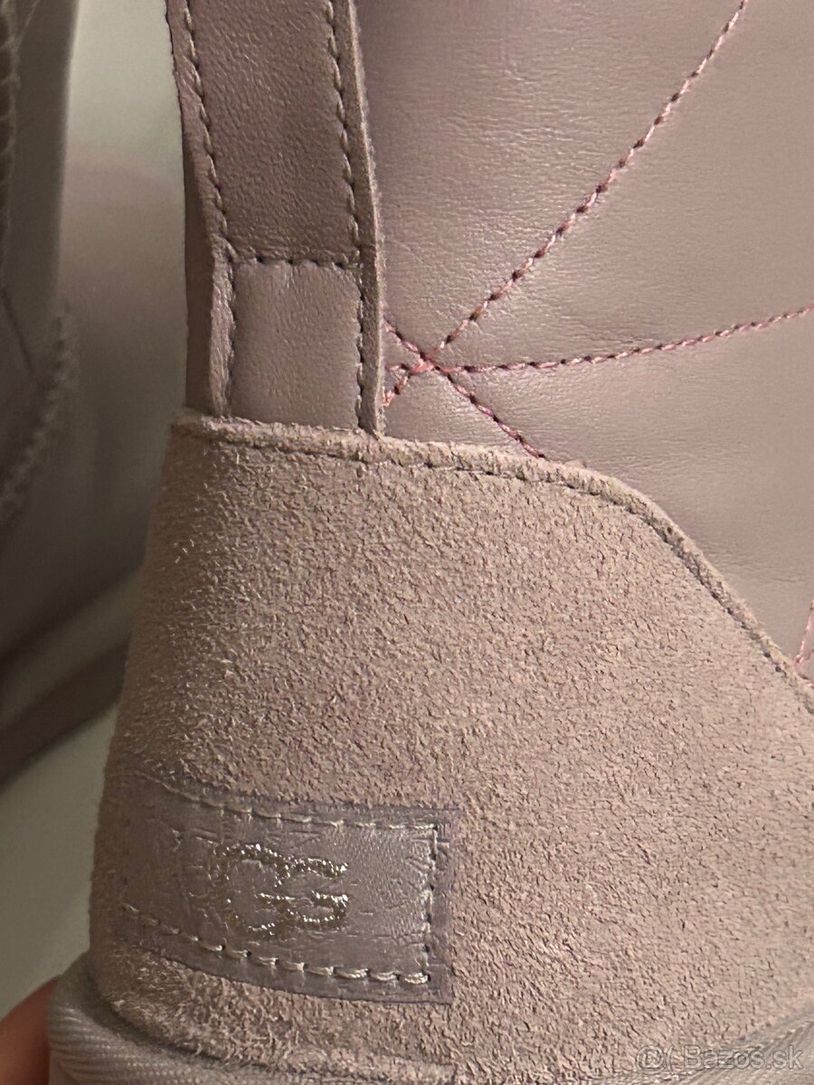 UGG classic mini pearl lila original vel.38 - 5