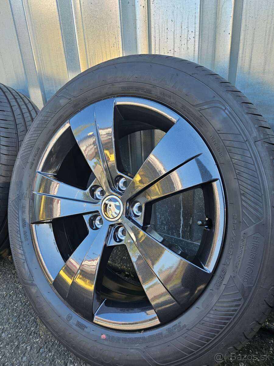 Nová letní alu kola Triton 17" Škoda Superb 215/55 R17 - 5