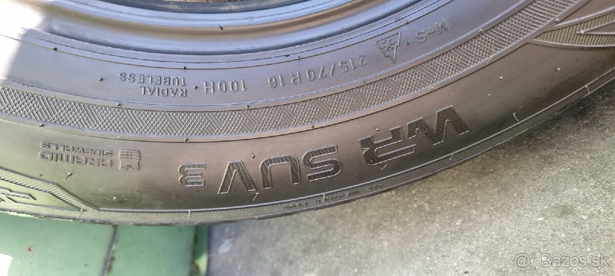 Zimné pneumatiky Nokian 215/70R16 - 5