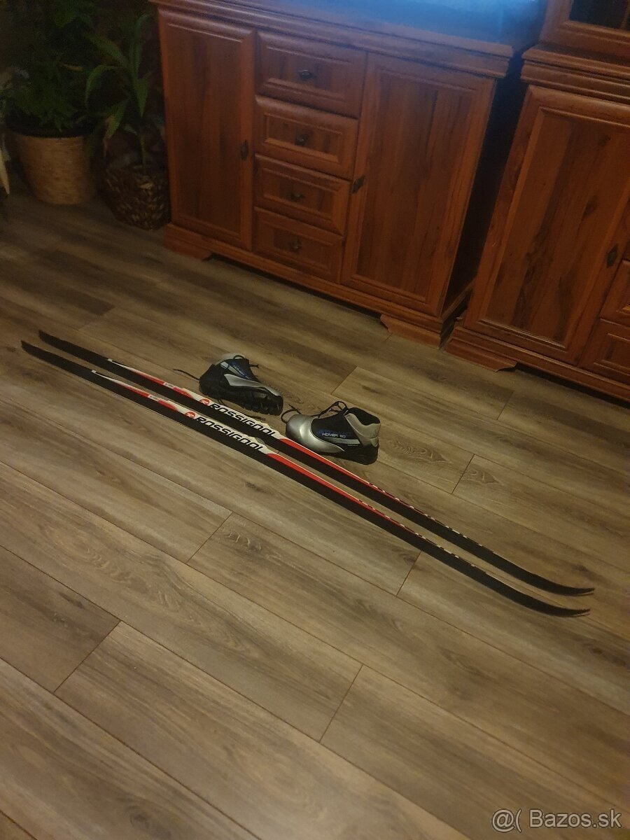 Predam bezkovy set,ROSSIGNOL,186 cm,SNS,c.42,supiny - 5