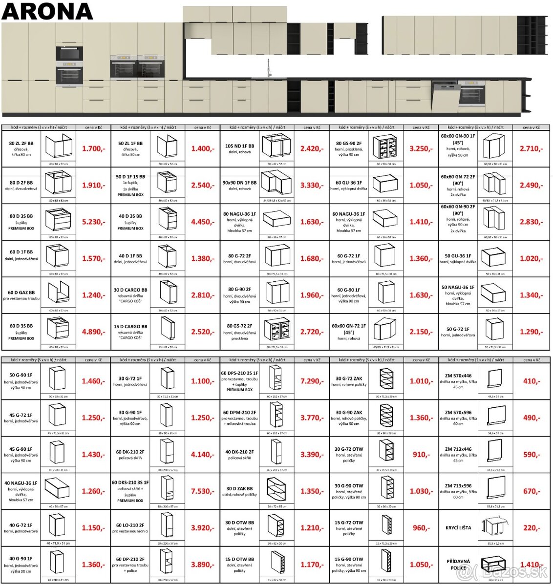 Moderná nová kuchynská linka - 5