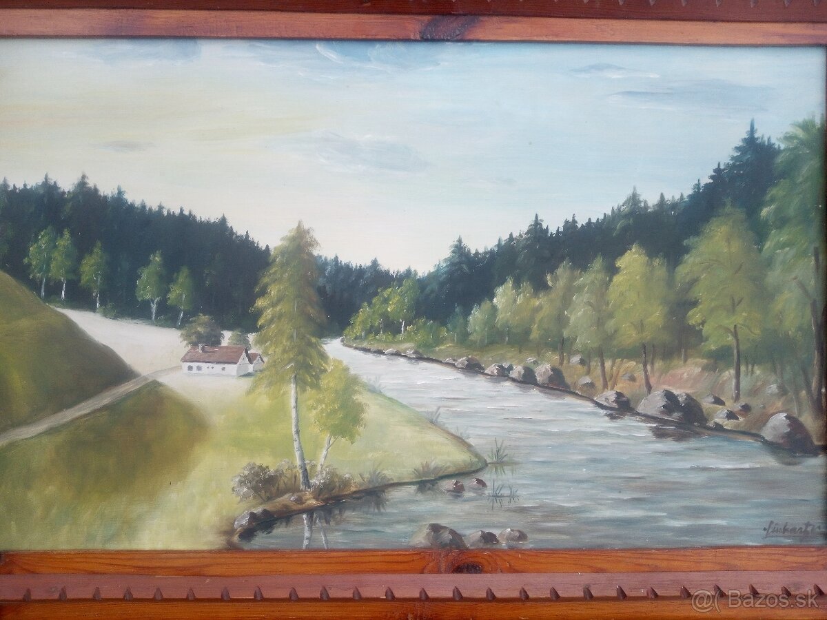 Predám obrazy českého maliara - 5