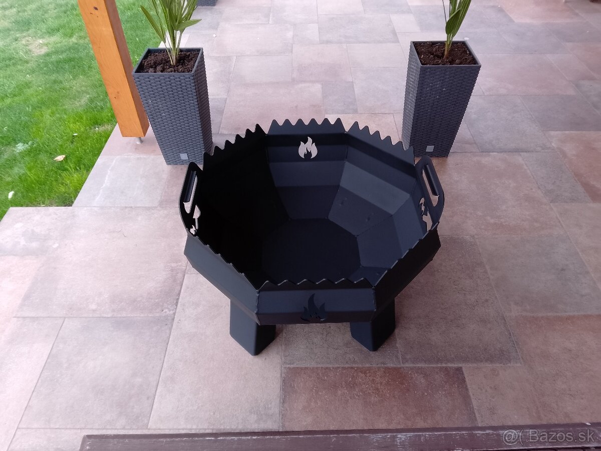 Záhradné Ohnisko kvalitné 4MM hrubka - 5