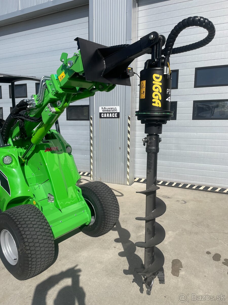 DIGGA PDH4 - 65MM RND vŕtanie so systémom HALO pre nakladače - 5