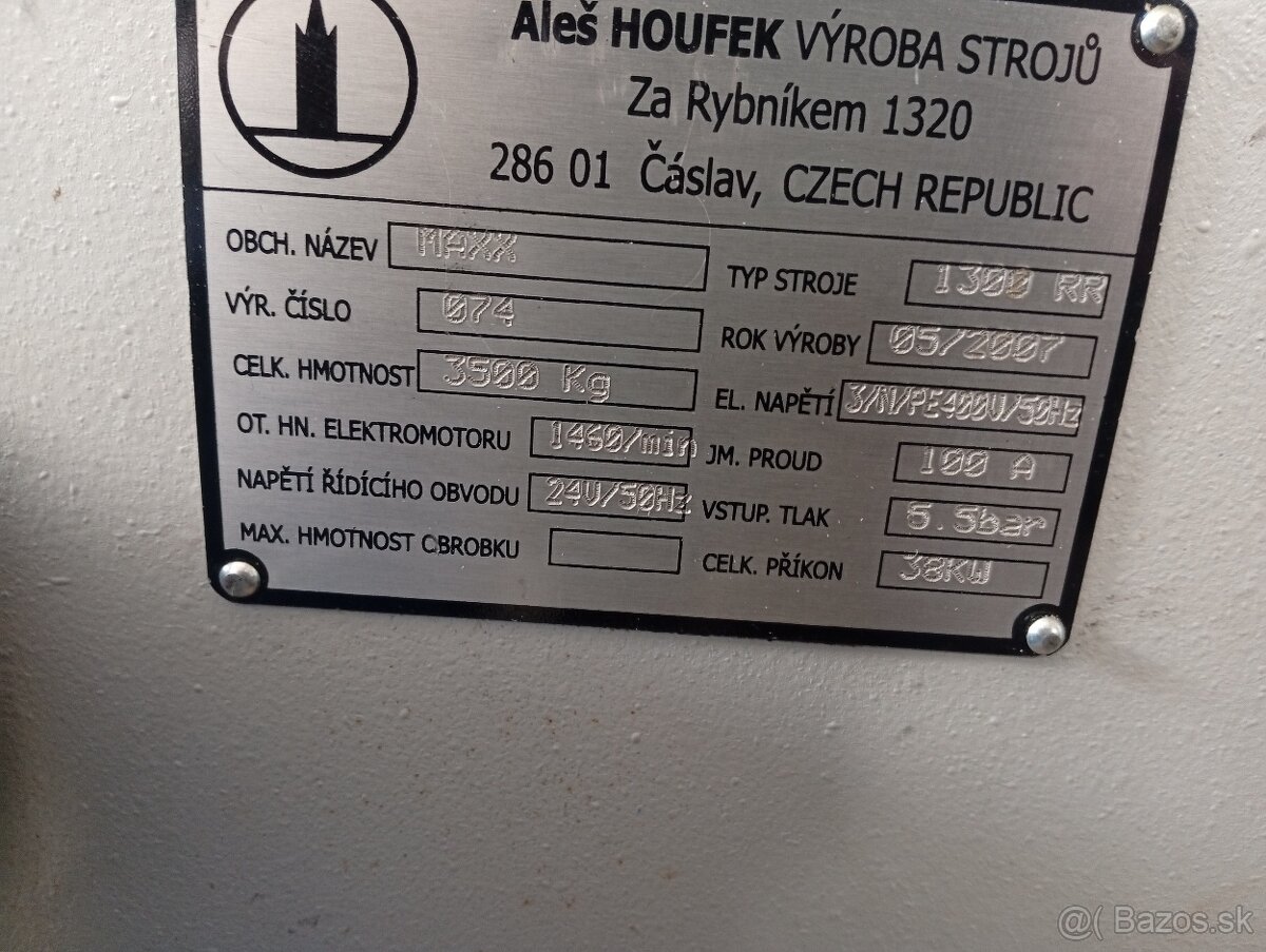 Širokopásová bruska. - 5