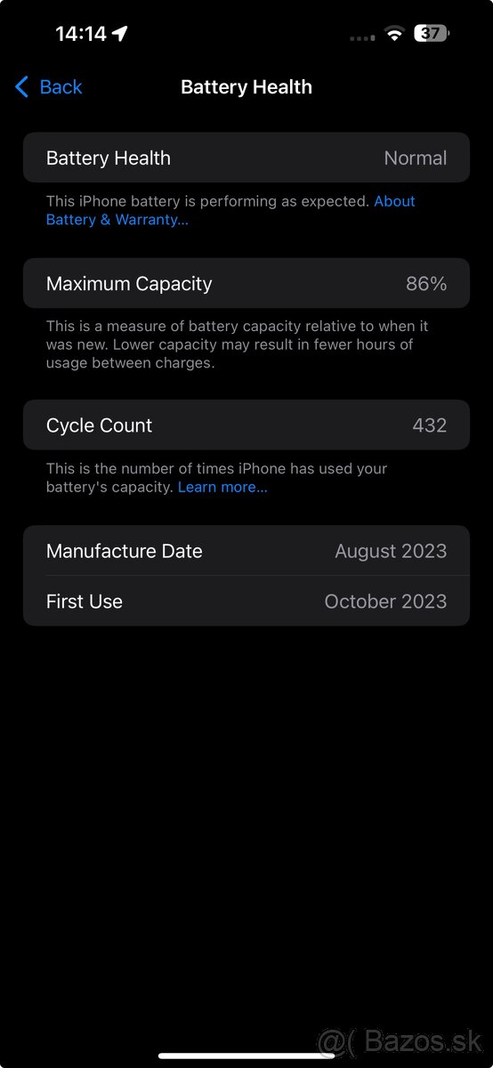 Predam iPhone 15 Pro Max 512GB Cierny - 5