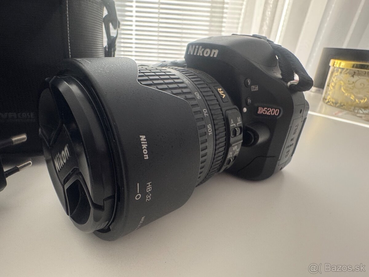 Nikon D5200 + objektív 18–105 mm + blesk Metz - 5