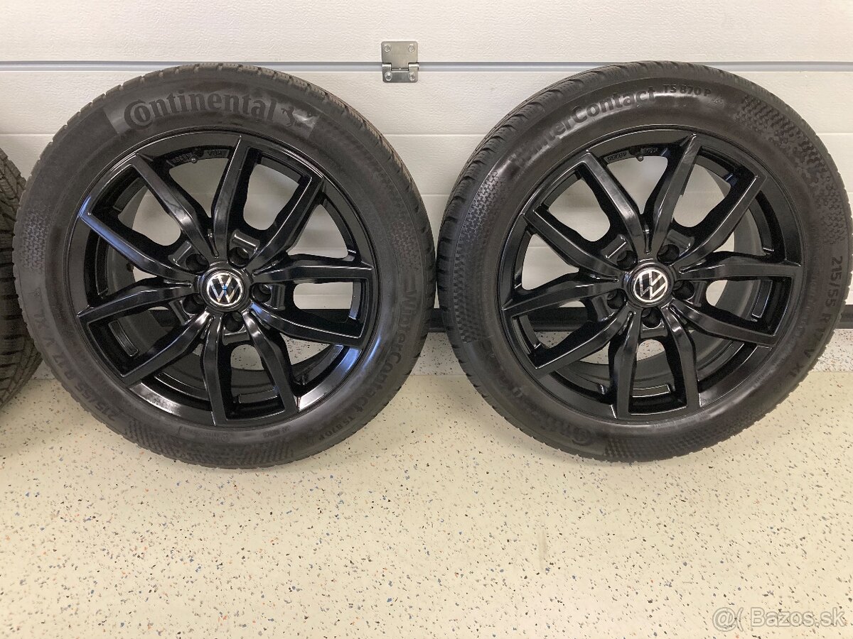 Zimná sada 5x112 7,5J ET40 215/55 R17 - 5