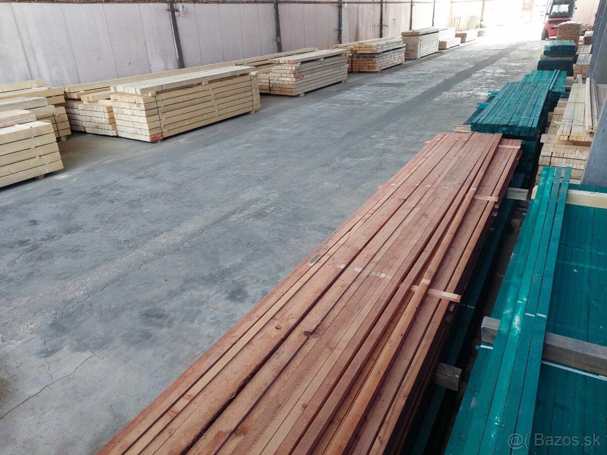 Prvotriedne stavebné smrekové rezivo SUCHÉ - skladom - 5