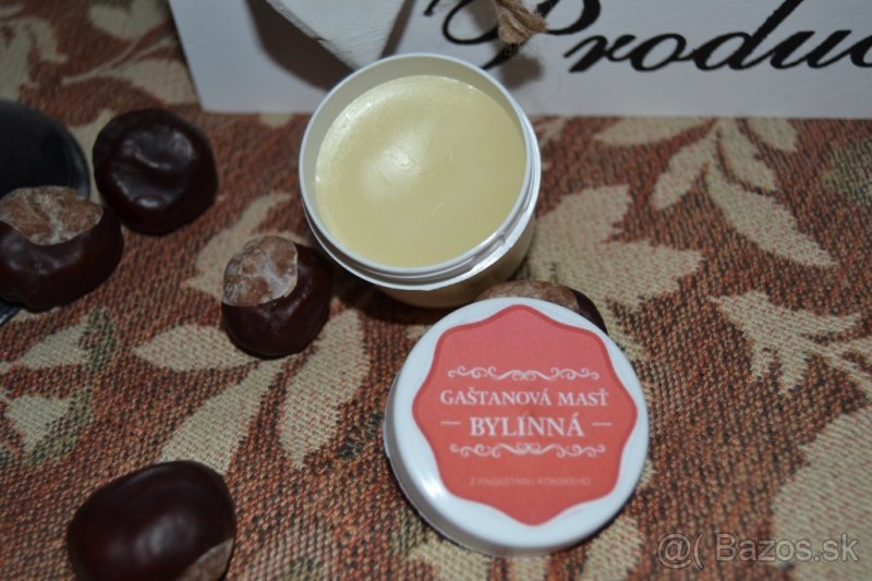 Bylinná GAŠTANOVÁ masť - 5