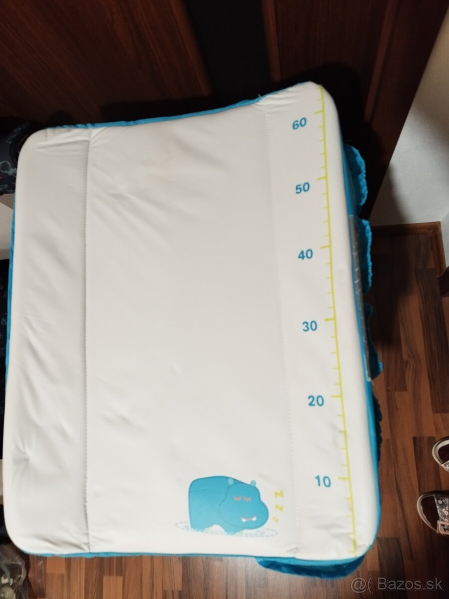 Detská cestovná postieľka + prebaľovacia podložka - 5