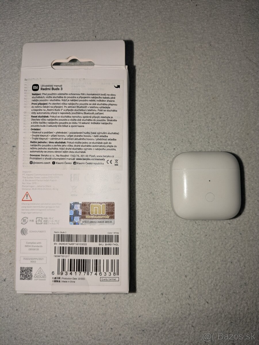 Redmi buds 3 slúchadlá bezdrôtové - 5