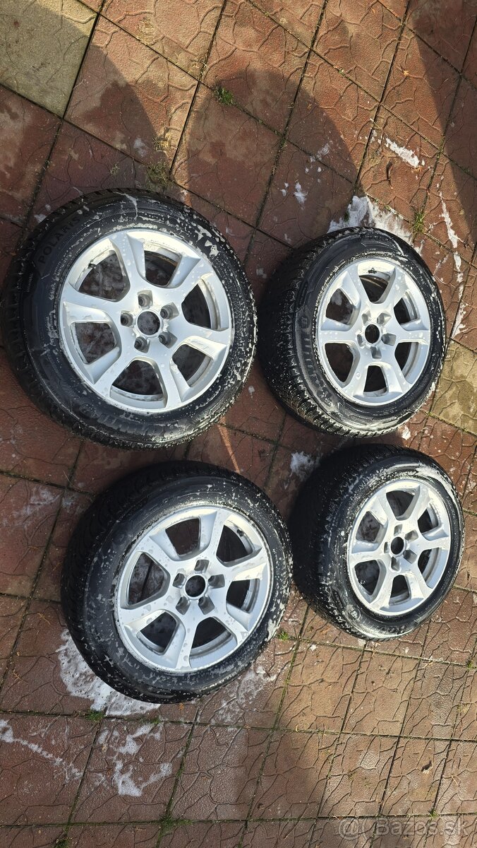 5x112 r16 Zimná sada - disky + nové zimné pneu 205/60 r16 - 5