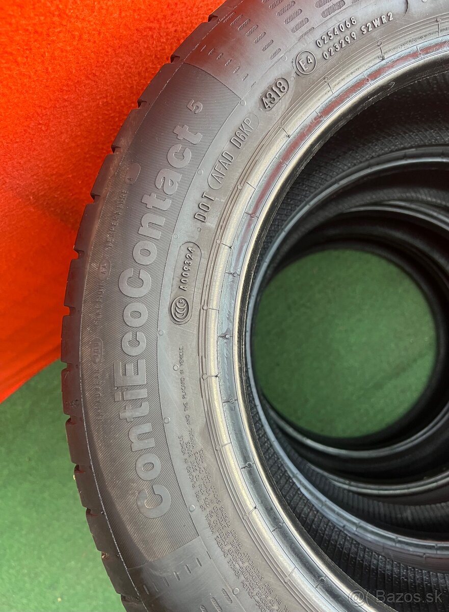 185/65 r15 letné Continental 88H; 4 ks - 5