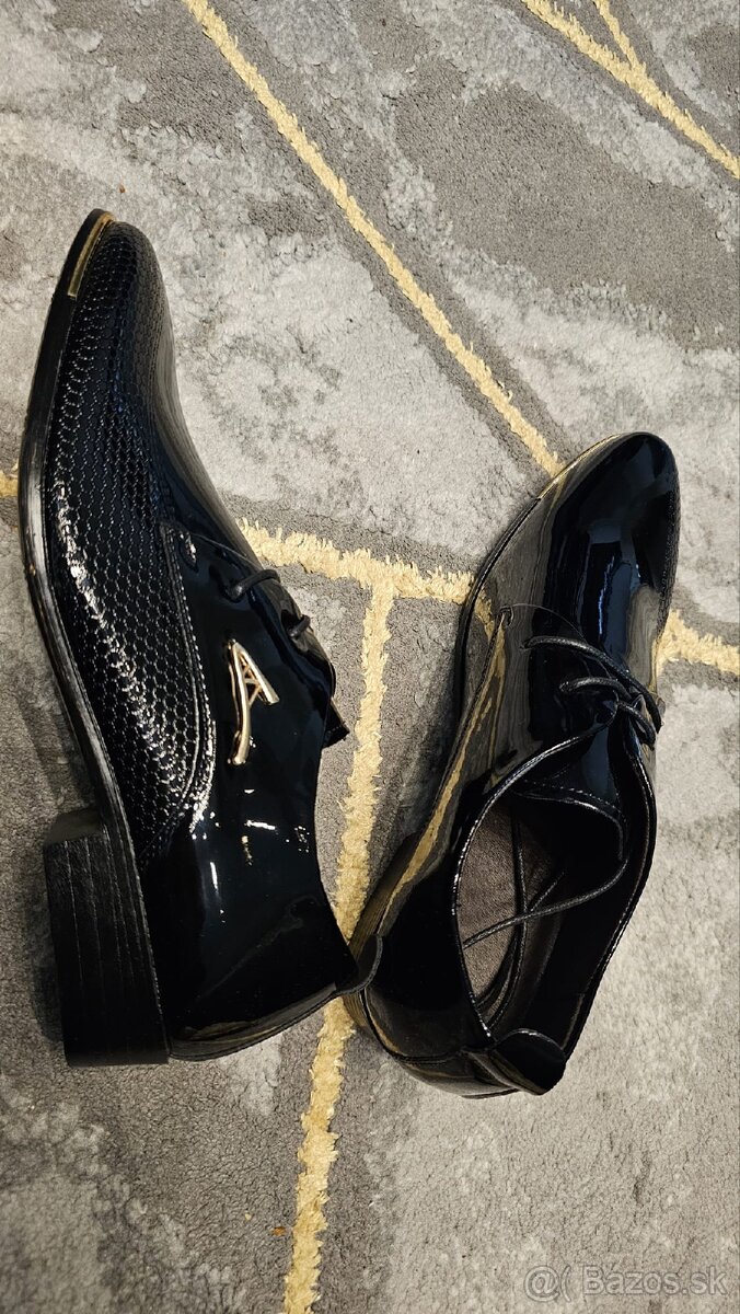 Pánske topánky svadobné elegantné - 5
