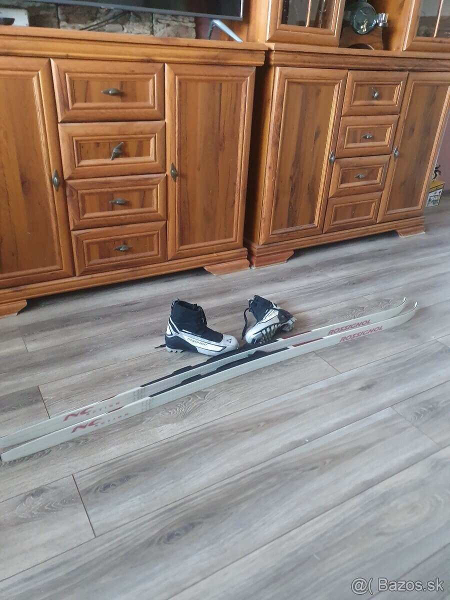 Predam bezkovy set,ROSSIGNOL,166 cm,NNN,c.38,supiny - 5