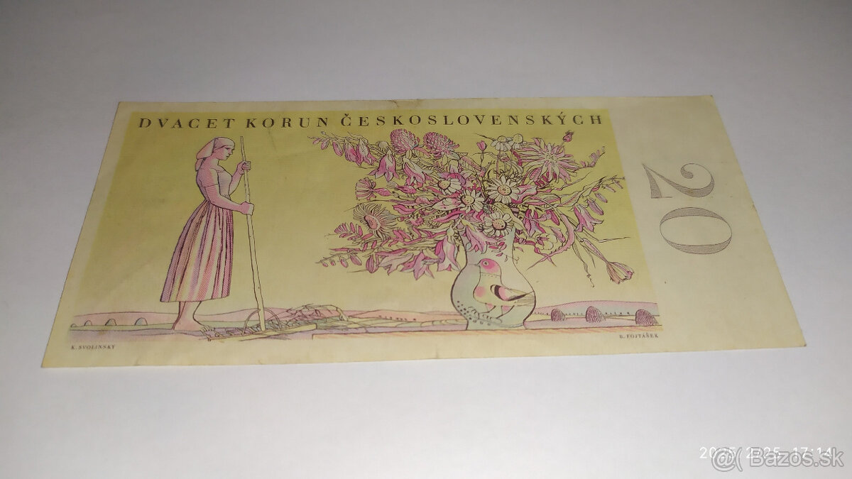 20 Kčs 1949 neperforovaná - 5