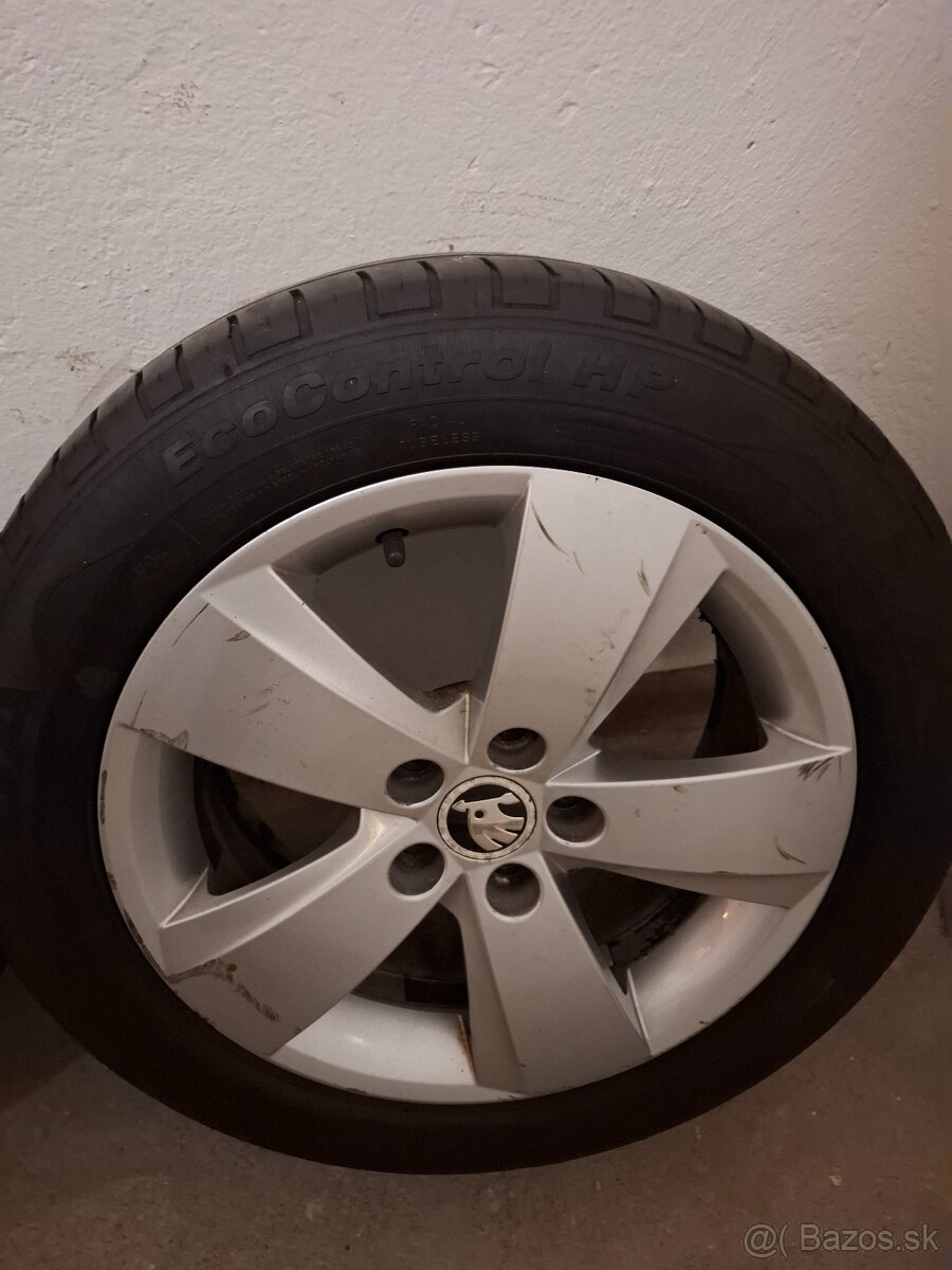 Original disky 15 Skoda Fabia 3 - 5