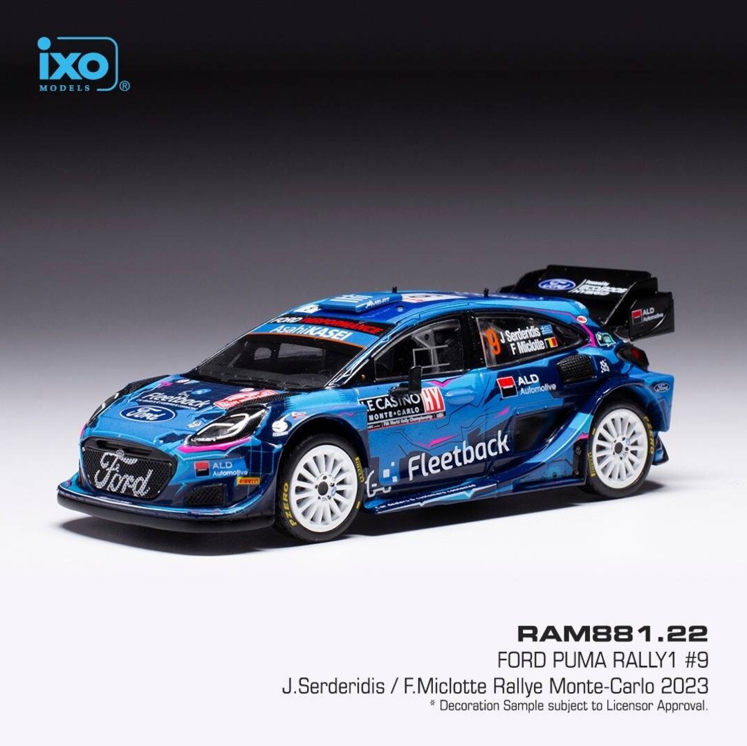 Modely Ford Puma Rally1 1:43 IXO - 5