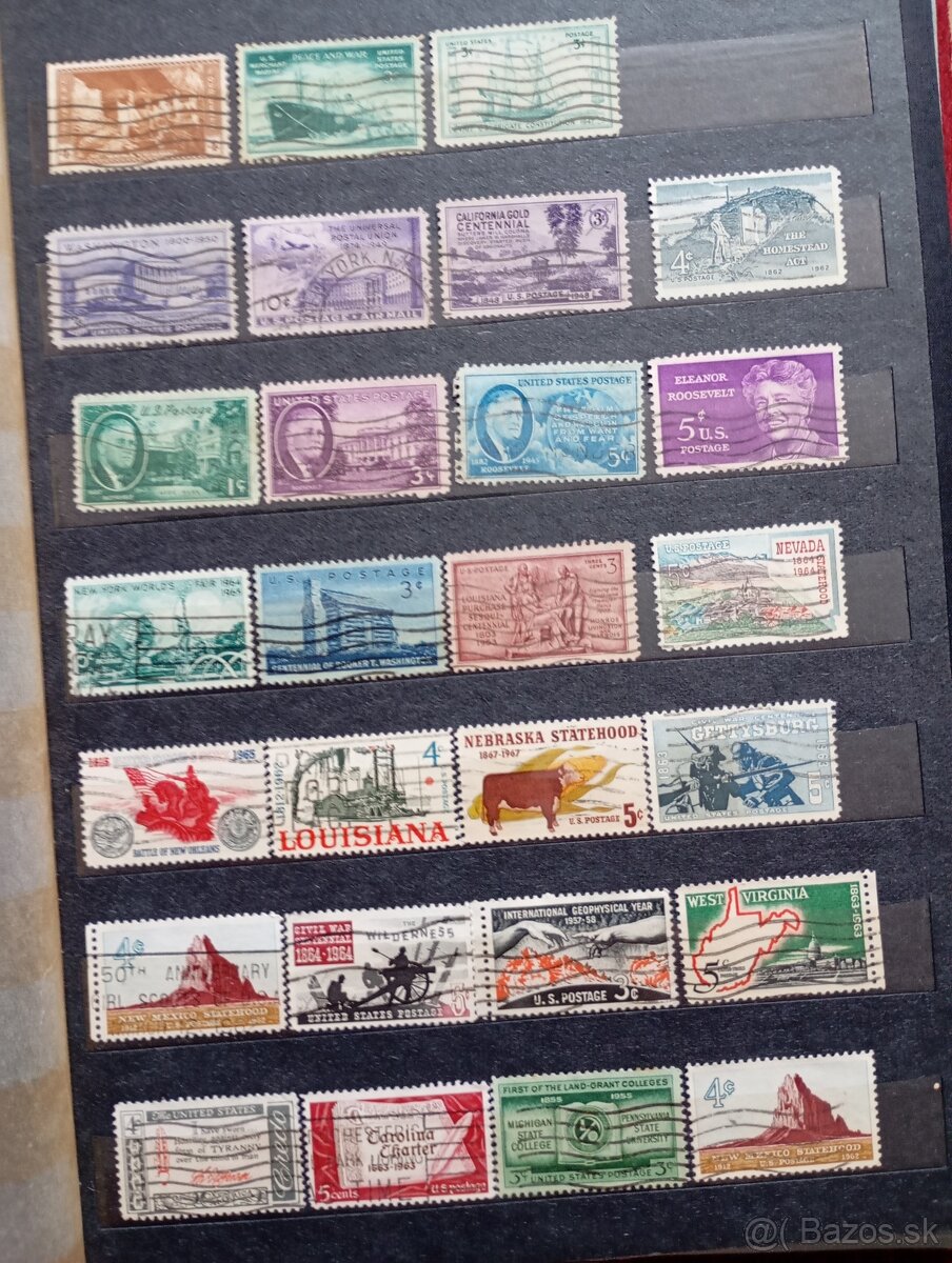 Album známok USA - 5