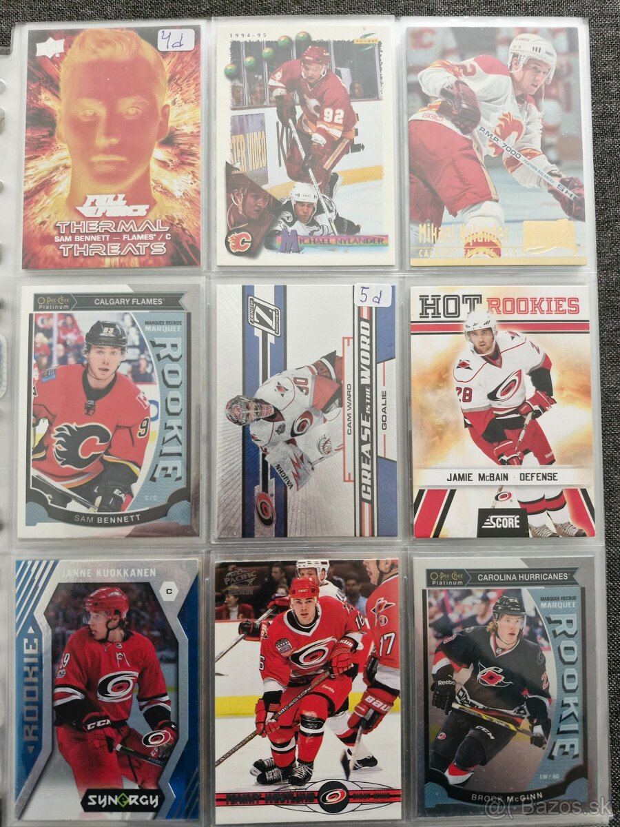 Mix hokejových kariet NHL - 5