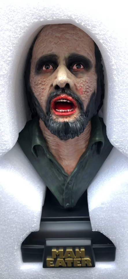 BUSTA z filmu - THE GRIM REAPER - MAN EATER - ANTROPOPHAGUS - 5