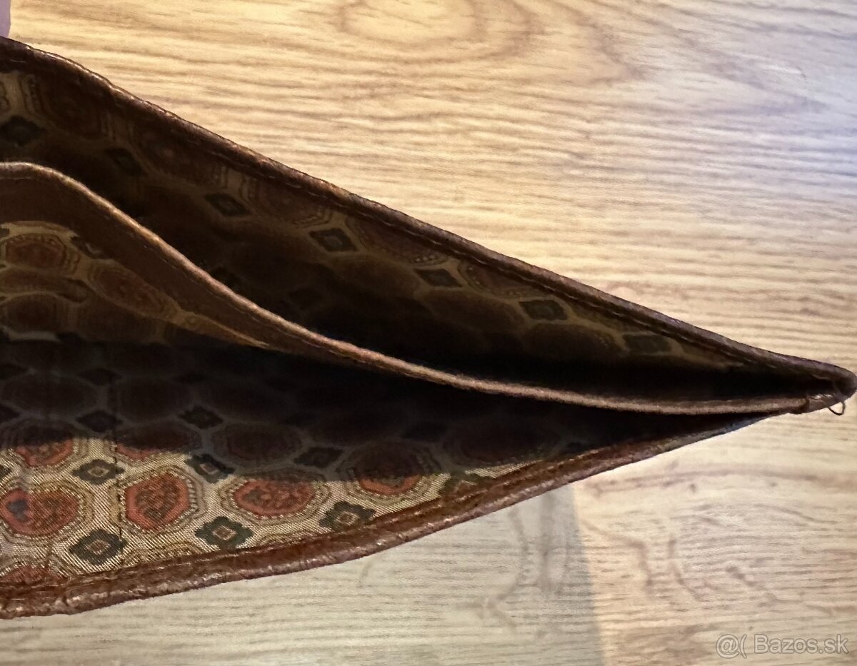 Pánska peňaženka zo pštrosej kože - 5