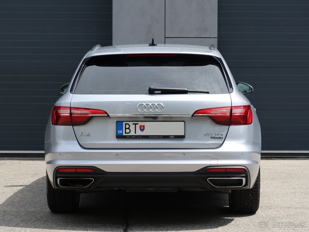 Audi A4 Avant 40TDI Quattro, kup.v SR, 1.majitel, od DPH - 5