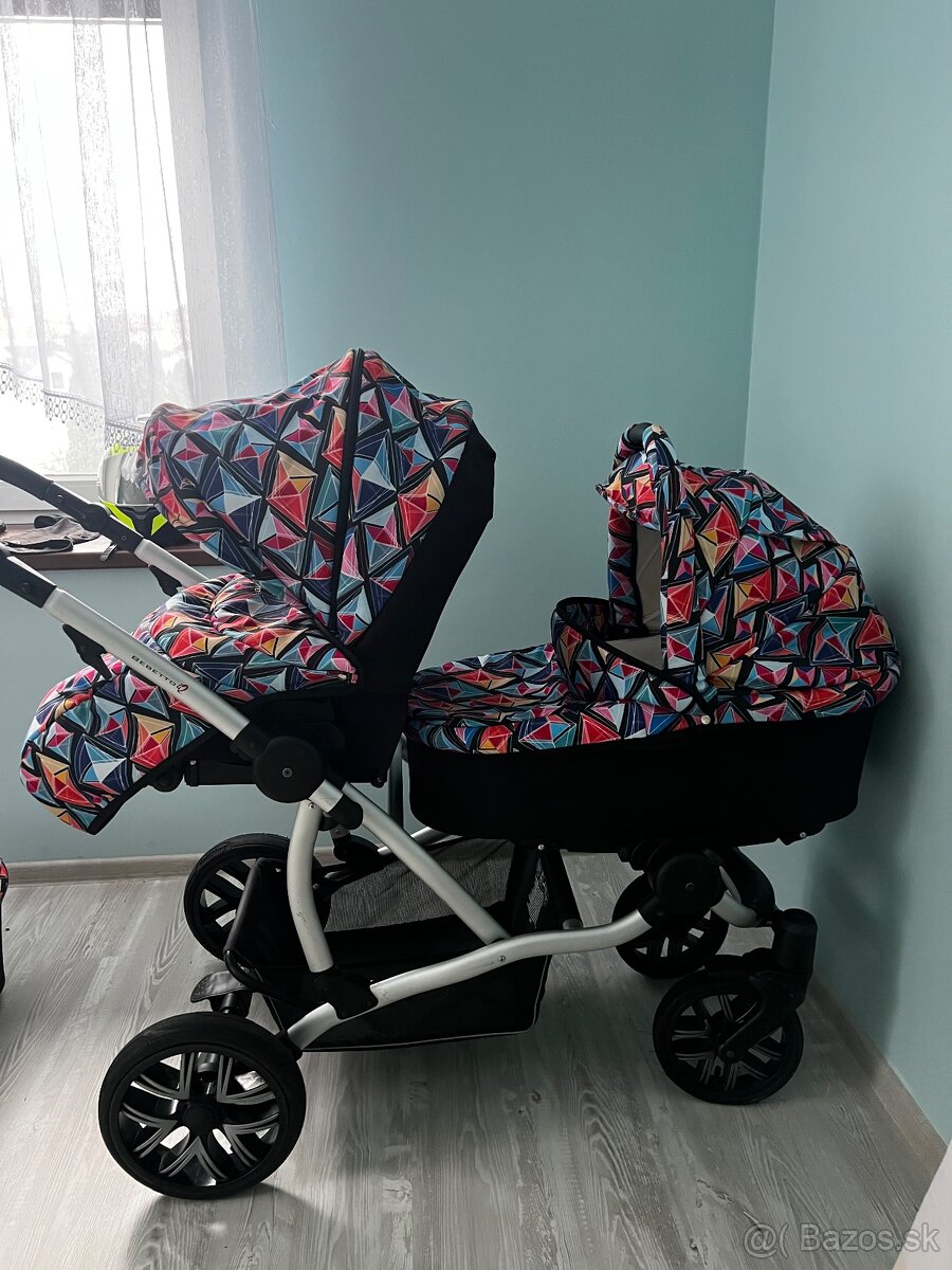 Tandemový kočiar dvojkombinácia - 5