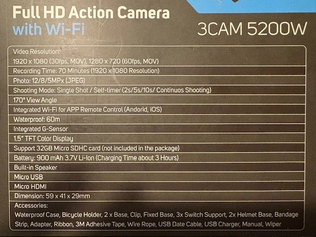 Sencor 3CAM 5200w - 5